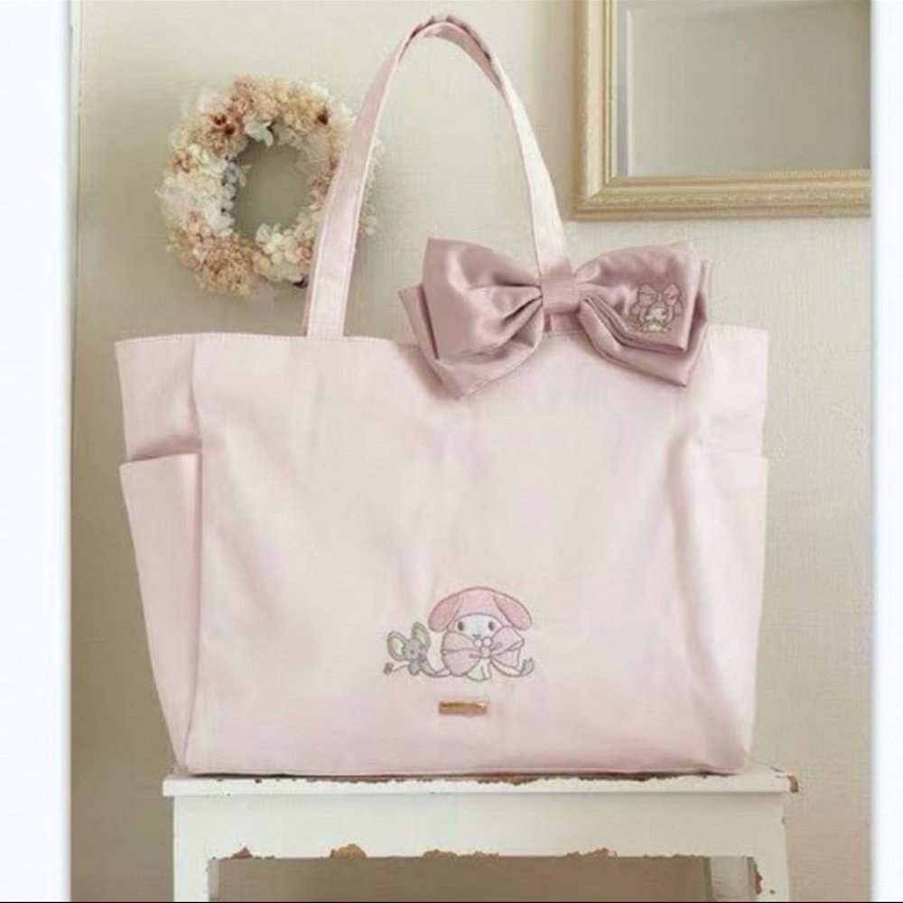 Sanrio x Maison de Fleur My Melody Tote bag SET